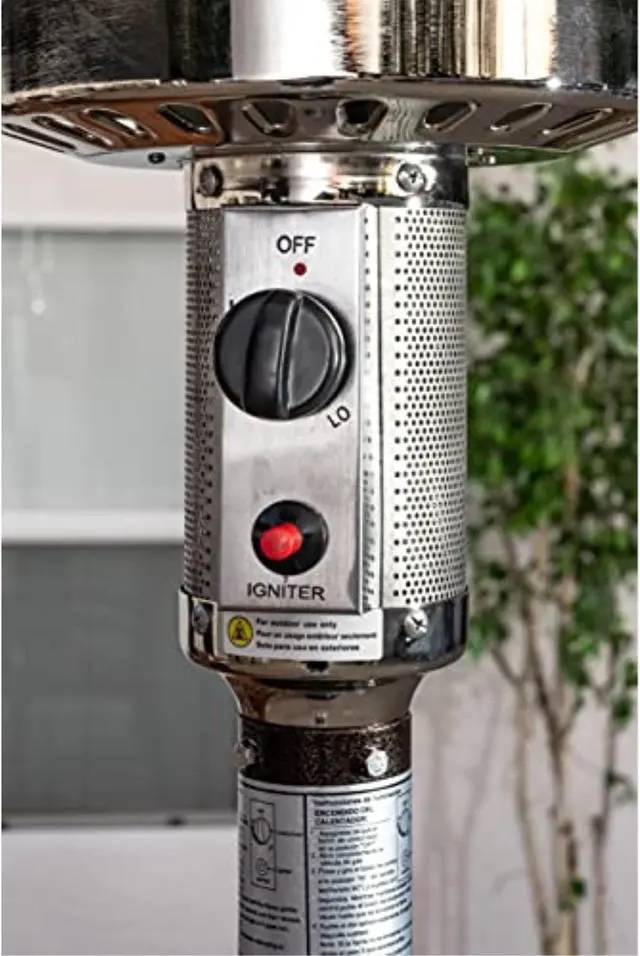 Alt view image 4 of 6 - BRONZE PATIO HEATER