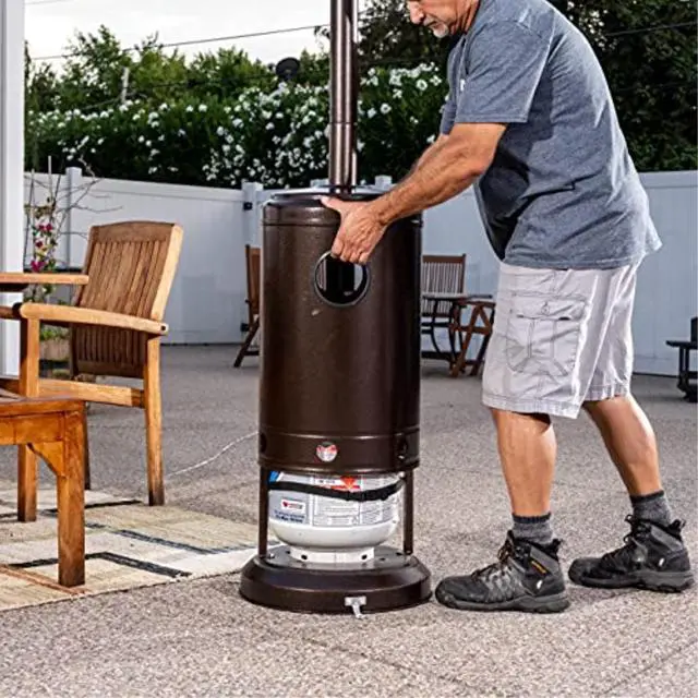 Alt view image 6 of 6 - BRONZE PATIO HEATER