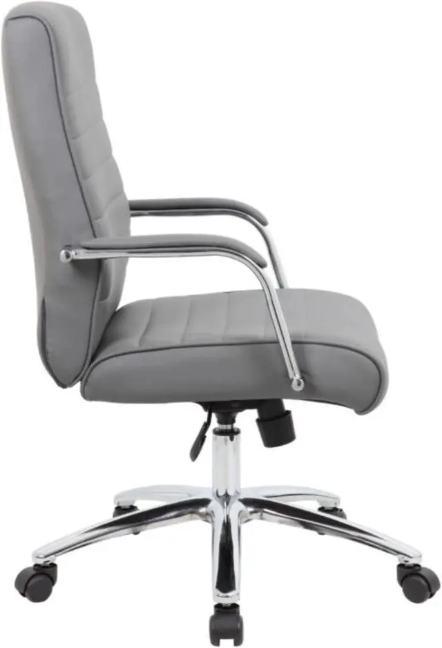 Alt view image 3 of 7 - Boss Modern Executive Conference Chair - Grey