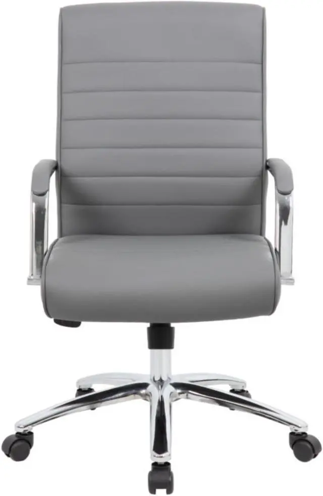Alt view image 2 of 7 - Boss Modern Executive Conference Chair - Grey