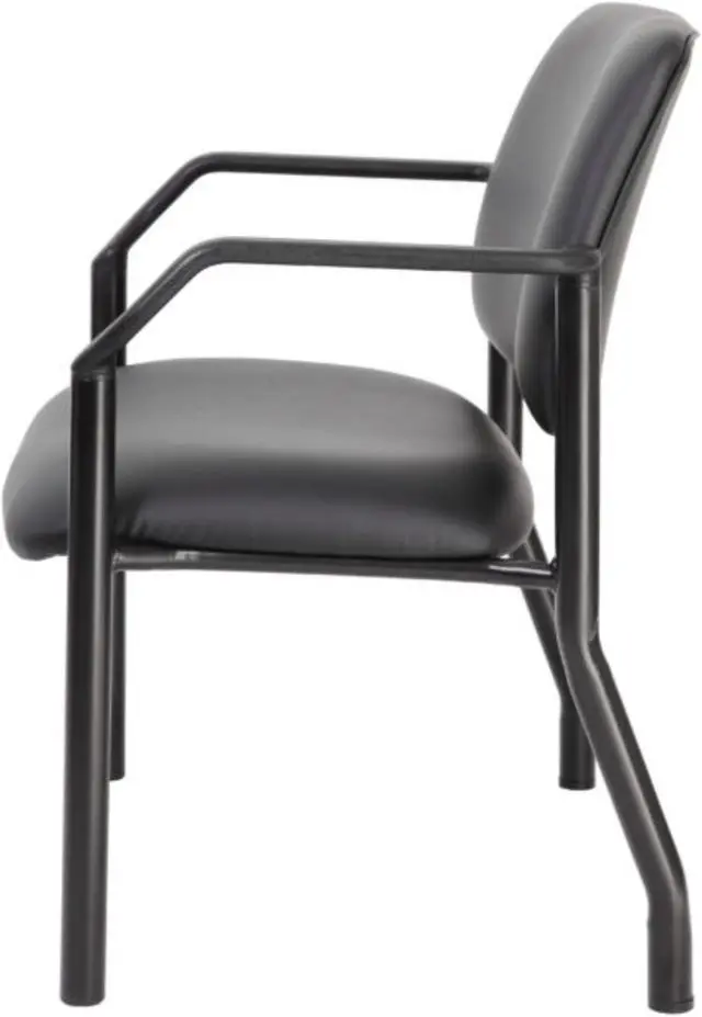 Alt view image 2 of 6 - Boss Antimicrobial Guest Chair, 500 lb. weight capacity