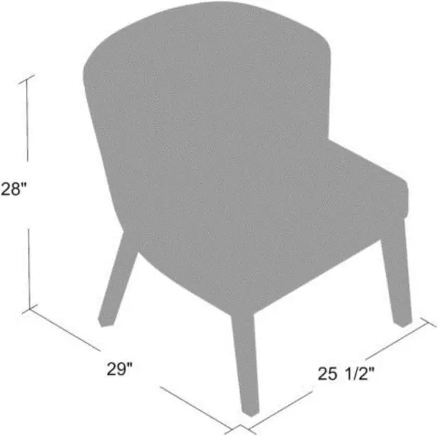 Alt view image 7 of 7 - Boss Ava Accent Chair-Black