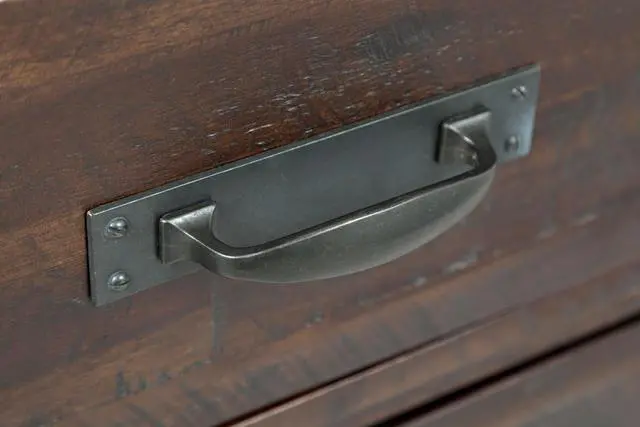 Alt view image 5 of 7 - Modern Espresso Four Drawer Coffee Table