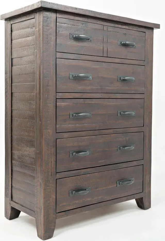 Alt view image 2 of 7 - Modern Espresso Four Drawer Coffee Table