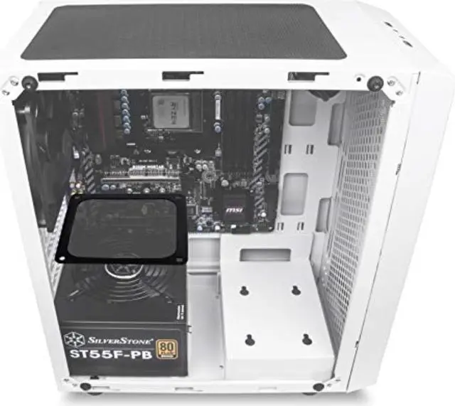 Alt view image 7 of 13 - silverstone technology sst-ff123b-3pk 120mm ultra fine fan filter with magnet cooling