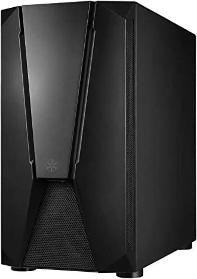 Alt view image 4 of 7 - silverstone technology stylish and distinct tempered glass micro-atx gaming chassis fara v1m pro