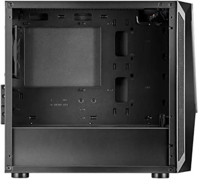 Alt view image 7 of 7 - silverstone technology stylish and distinct tempered glass micro-atx gaming chassis fara v1m pro