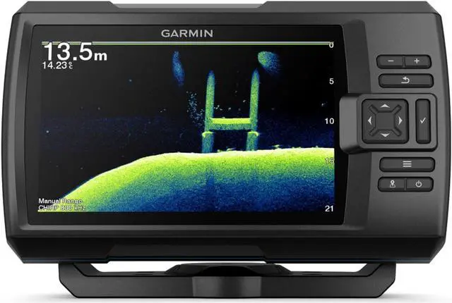 Alt view image 2 of 20 - GARMIN STRIKER VIVID 7CV 7 FISHFINDER GPS TRACK PLOTTER WITH GT20 NOT A CHART PLOTTER