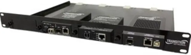 Alt view image 2 of 7 - Transition Networks 4-Slot Media Converter Shelf
