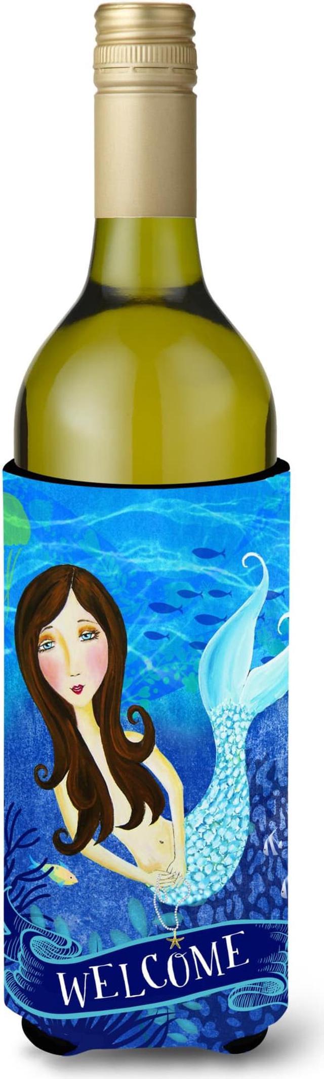 Caroline's Treasures Glasses Wine Bottle Koozie Hugger, 750ml, Multicolor