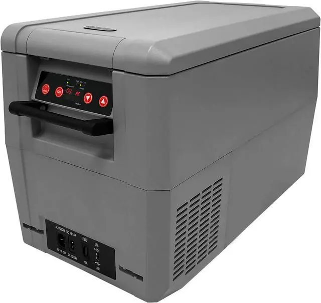 Alt view image 7 of 20 - Whynter 34 Quart Compact Portable Freezer Refrigerator with 12V DC Option Gray FMC-350XP