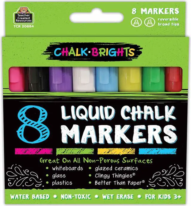 Main image of Chalk Brights Liquid Chalk Markers - 8-pack