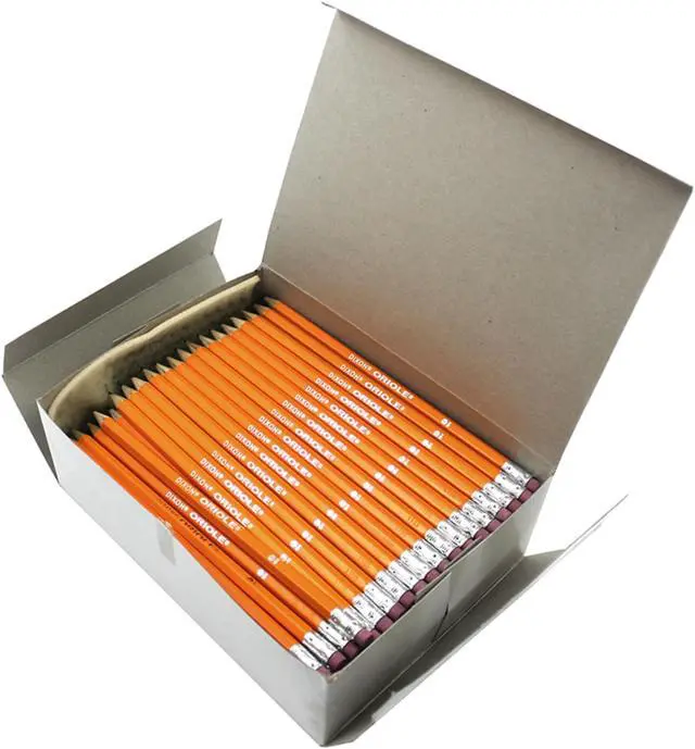 Alt view image 6 of 7 - Oriole Woodcase Pencil, HB #2, Yellow, 144/Box