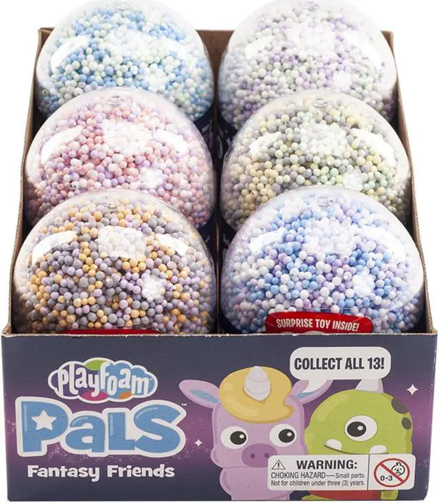 Alt view image 9 of 13 - Playfoam Pals Fantasy Friends Multicolor 6/Pack (1977)