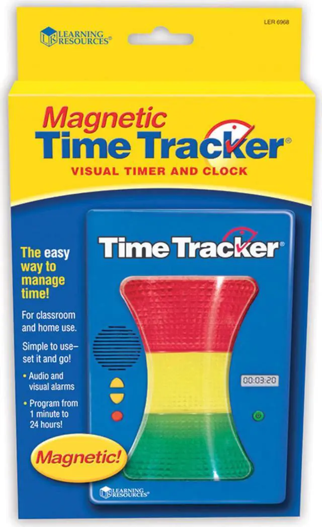 Alt view image 15 of 15 - Learning Resources Magnetic Time Tracker 6968