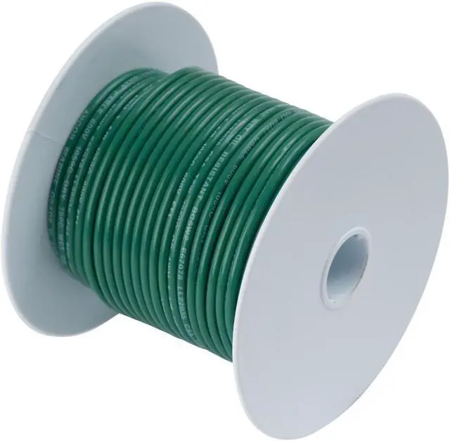 Main image of Ancor Green 18 AWG Tinned Copper Wire - 500'