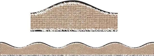 Alt view image 5 of 6 - Ashley Productions ASH11408 Magnetic Border Burlap Scribble