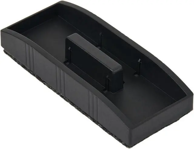 Alt view image 9 of 10 - Charles Leonard, Inc White Board Eraser Magnetic 2"x5" Marker Holder Black 74530