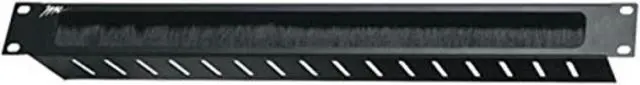 Alt view image 4 of 6 - DRK Series Cable Management Brush Grommel Panel, 1.75" H (1U space) - BR1