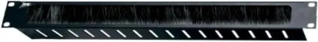 Alt view image 5 of 6 - DRK Series Cable Management Brush Grommel Panel, 1.75" H (1U space) - BR1