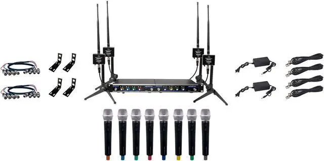 Alt view image 3 of 3 - VOCOPRO DUAL WIRELESS MICROPHONE ANTENNA