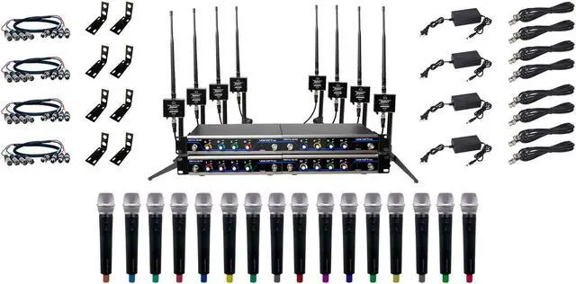 Alt view image 3 of 3 - VOCOPRO DUAL WIRELESS MICROPHONE ANTENNA