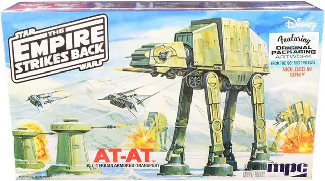 Main image of Skill 2 Model Kit AT-AT (All-Terrain Armored-Transport) "Star Wars: The Empire Strikes Back" (1980) Movie 1/100 Scale Model by MPC
