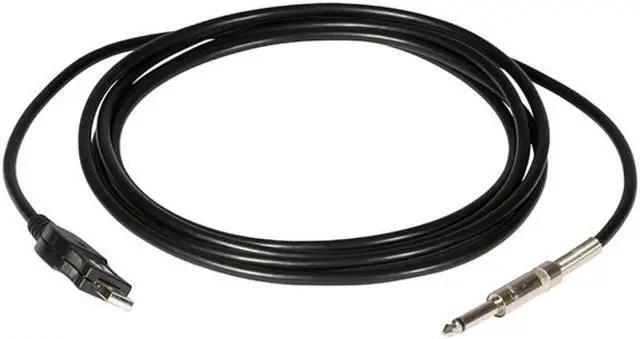 Alt view image 2 of 2 - On-Stage IC-10U 10' Instrument to USB Cable, Black #14419
