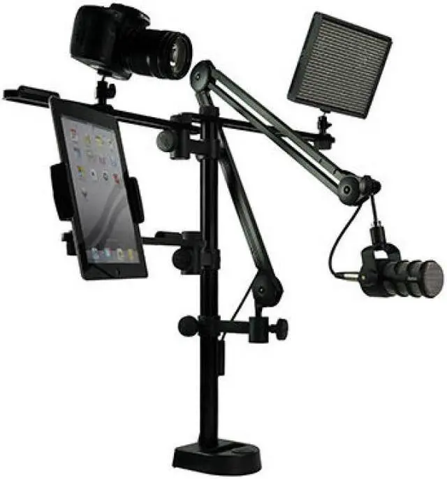 Alt view image 9 of 9 - On-Stage WS3500 Production Station, Black