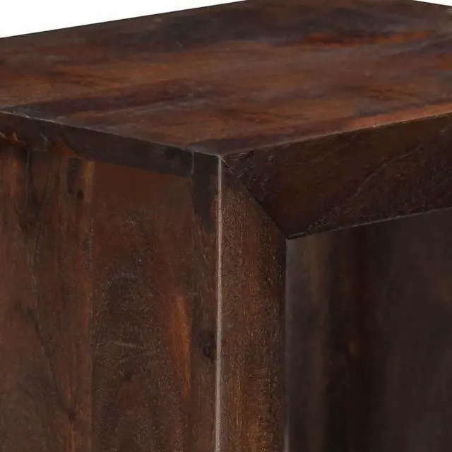 Alt view image 10 of 18 - vidaXL Solid Acacia Wood Console Cabinet Home Sideboard Highboard TV Stand