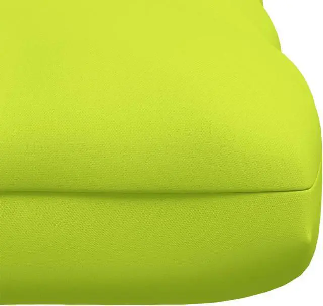Alt view image 3 of 13 - vidaXL Pallet Sofa Cushion Bright Green 47.2"x31.5"x3.9"