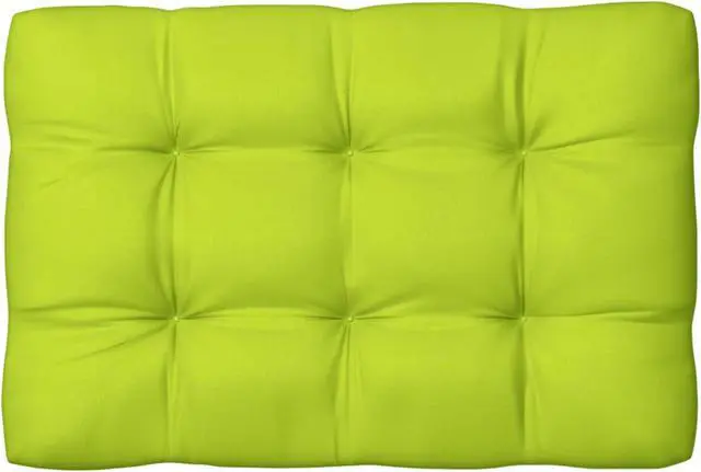 Main image of vidaXL Pallet Sofa Cushion Bright Green 47.2"x31.5"x3.9"