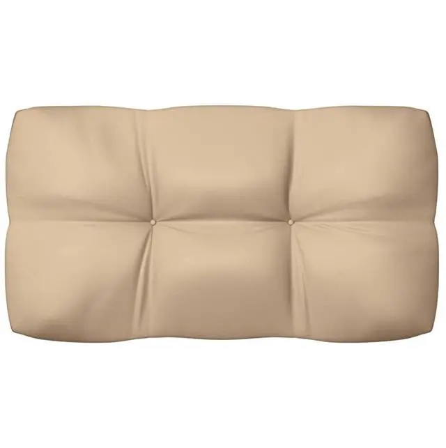 Alt view image 13 of 17 - vidaXL 7x Pallet Sofa Cushions Beige Indoor Outdoor Sofa Seat Chair Cushion