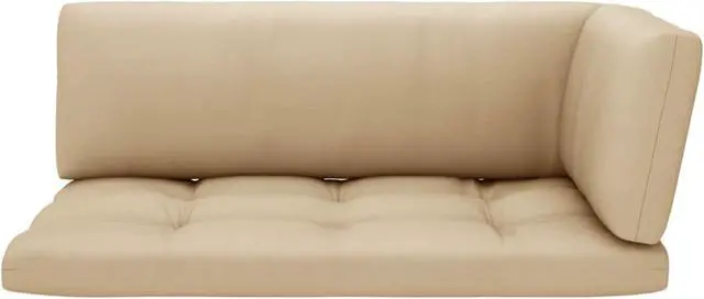Alt view image 4 of 16 - vidaXL Pallet Sofa Cushions 3 pcs Beige