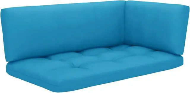 Main image of vidaXL Pallet Sofa Cushions 3 pcs Blue