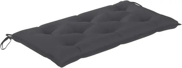 Alt view image 5 of 14 - vidaXL Bench Cushion Water Repellent Garden Cushion Anthracite Oxford Fabric