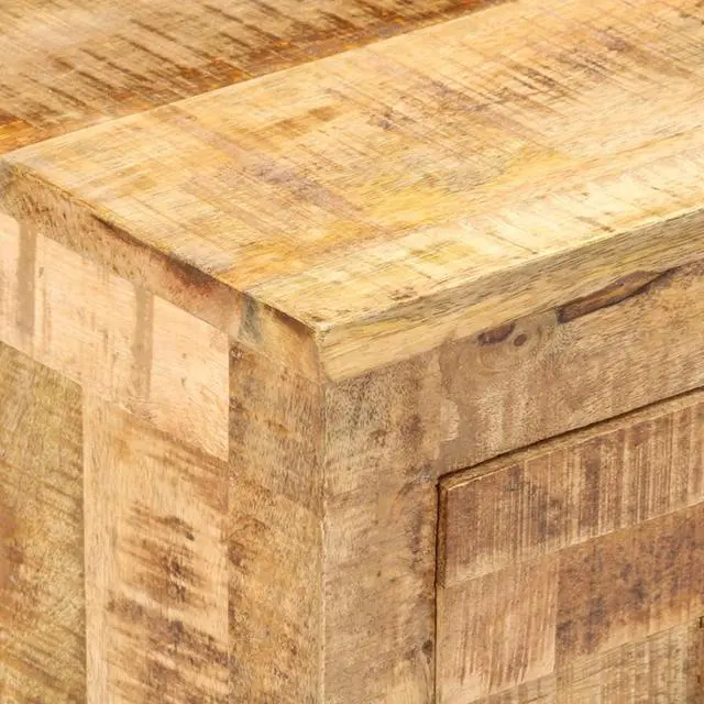 Alt view image 2 of 13 - vidaXL Bedside Cabinet 11.8"x15.7"x19.7" Solid Mango Wood