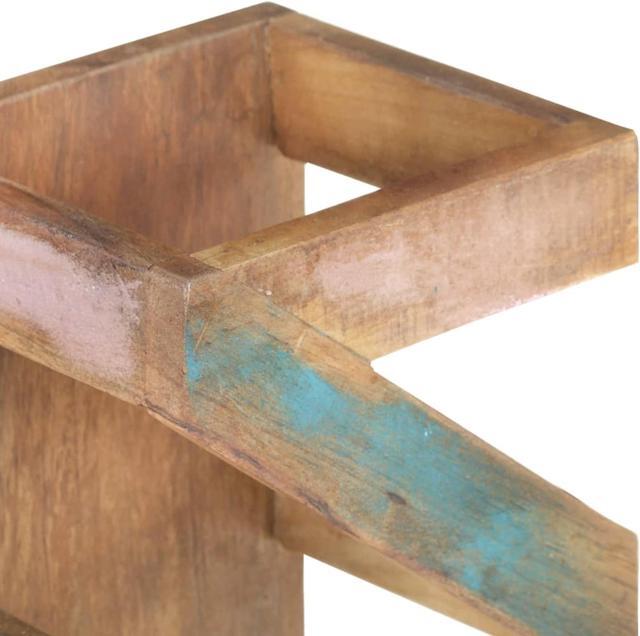 Alt view image 5 of 17 - vidaXL Wine Rack for 5 Bottles Solid Reclaimed Wood