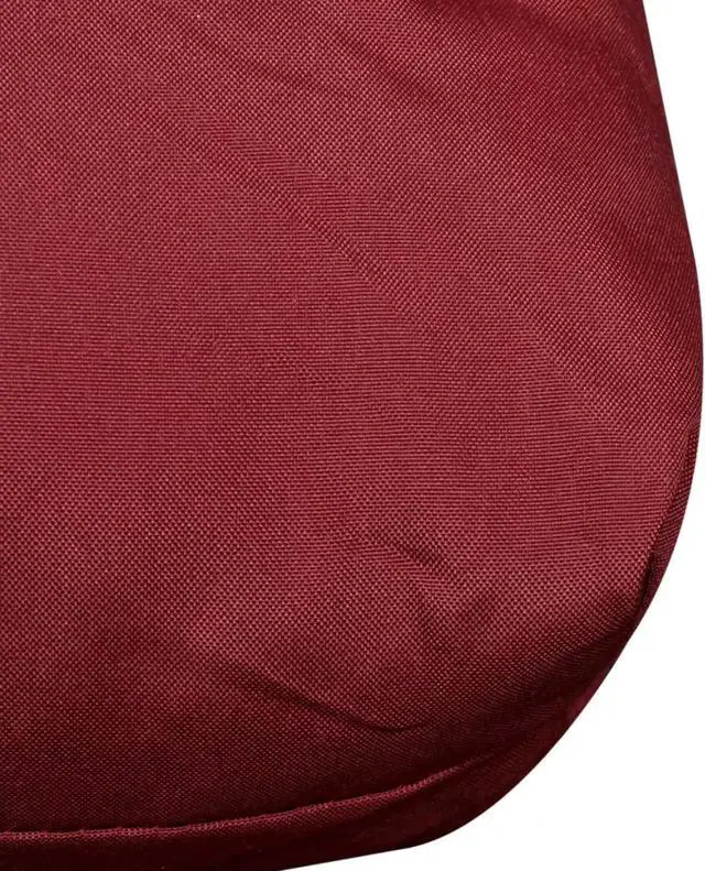 Alt view image 5 of 11 - vidaXL Chair Cushion Outdoor Pallet Seat Cushion Sofa Pad Wine Red Fabric