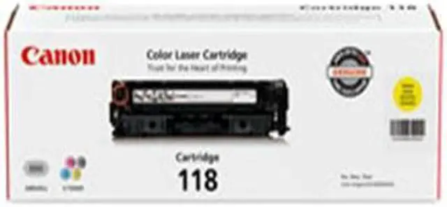 Alt view image 6 of 13 - Canon - 2659B001AA - Canon 118 Toner Cartridge - Laser - Yellow
