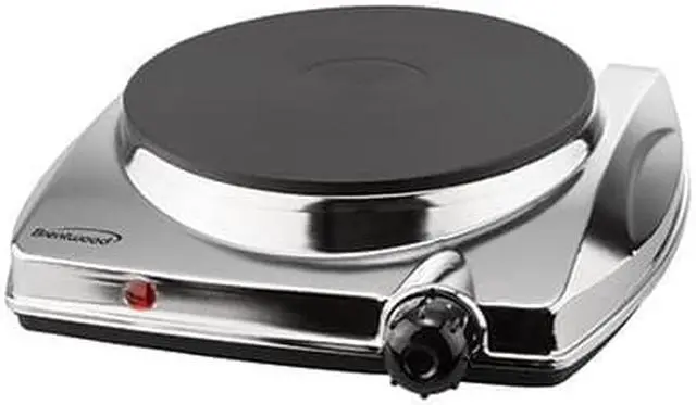 Alt view image 12 of 20 - Electric Hot Plate 1000W Ss