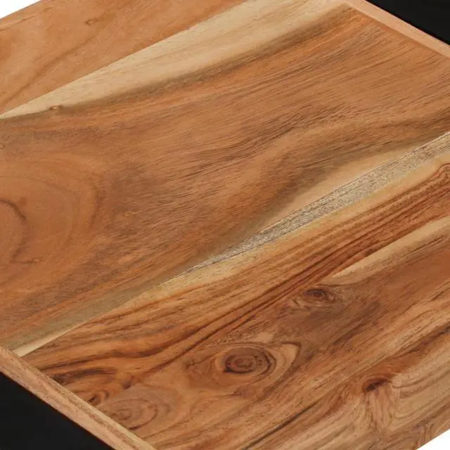 Alt view image 8 of 9 - vidaXL Nesting Table Honey finish