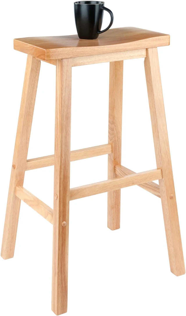 Alt view image 9 of 11 - Saddle Seat 29" Stool, Single, Rta By Winsome Wood
