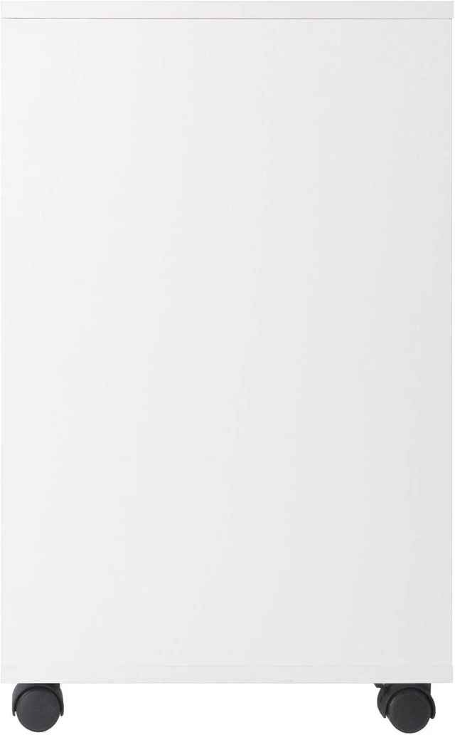 Alt view image 4 of 11 - Halifax Wide 2-Door Storage Cabinet, 4-Drawer, White
