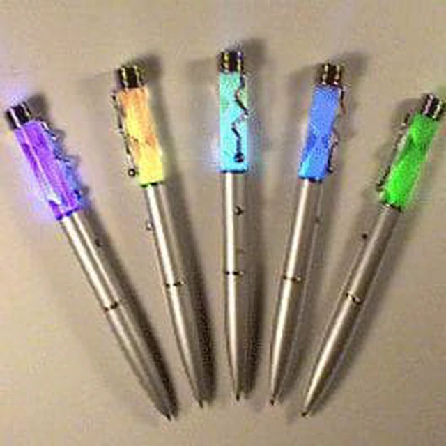 Alt view image 2 of 2 - blinkee Rainbow Light Spiral Pen