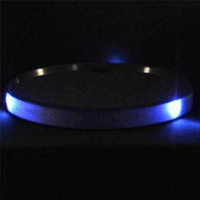 Alt view image 2 of 3 - Flashing Serving Tray Blue
