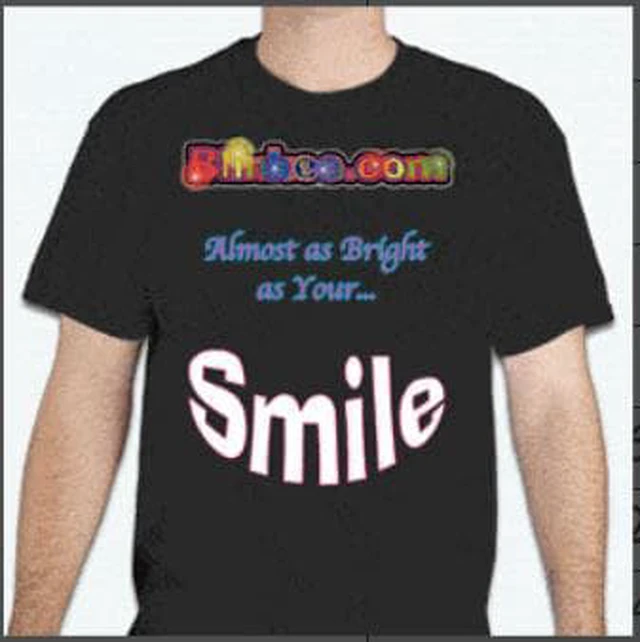 Main image of Blinkeedotcom Smile T Shirt Small