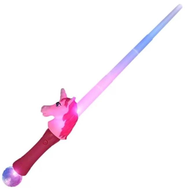 Main image of Light Up Expandable Unicorn Saber Prism Sword