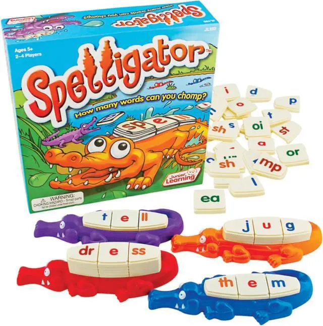 Alt view image 5 of 10 - JUNIOR LEARNING SPELLIGATOR GAME