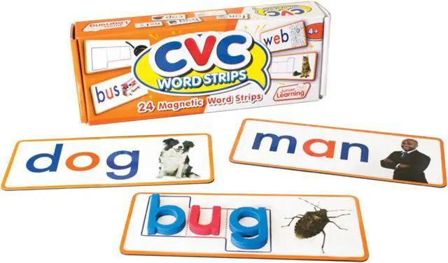 Alt view image 5 of 8 - JUNIOR LEARNING CVC WORD STRIPS